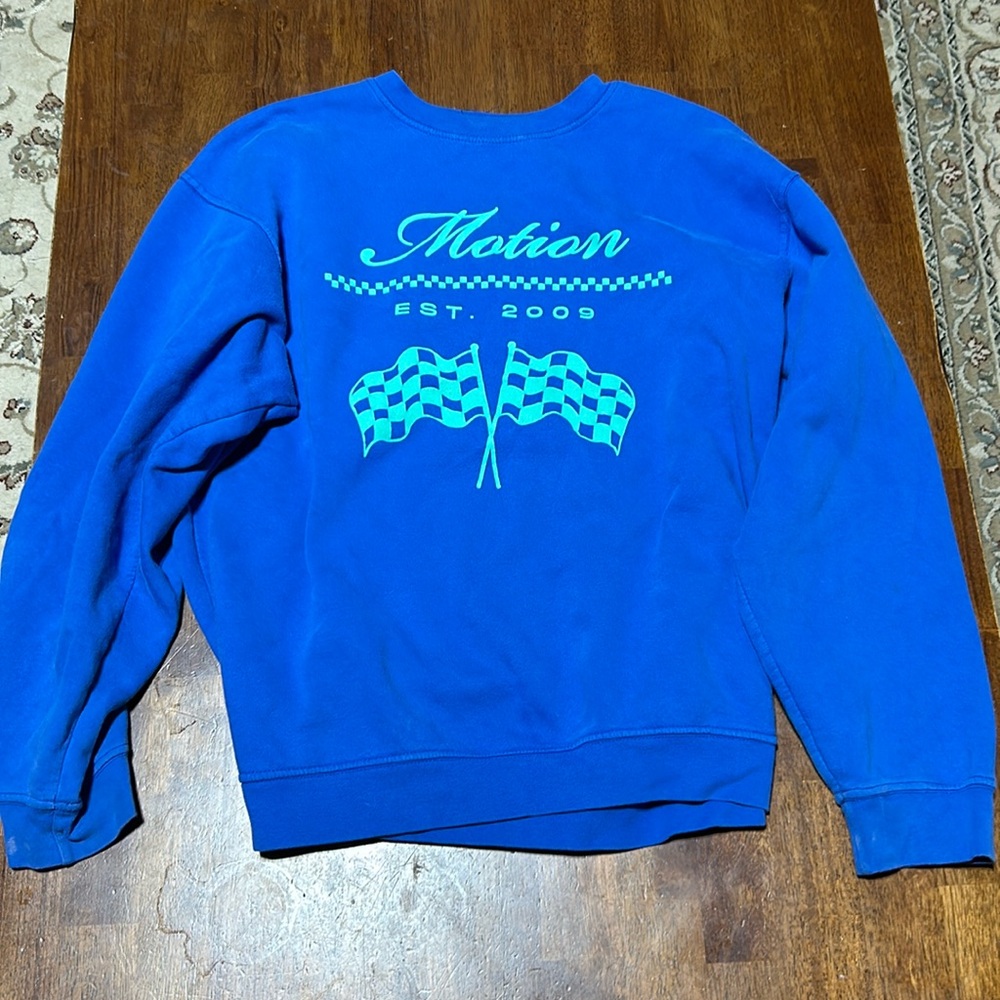graphic crew neck